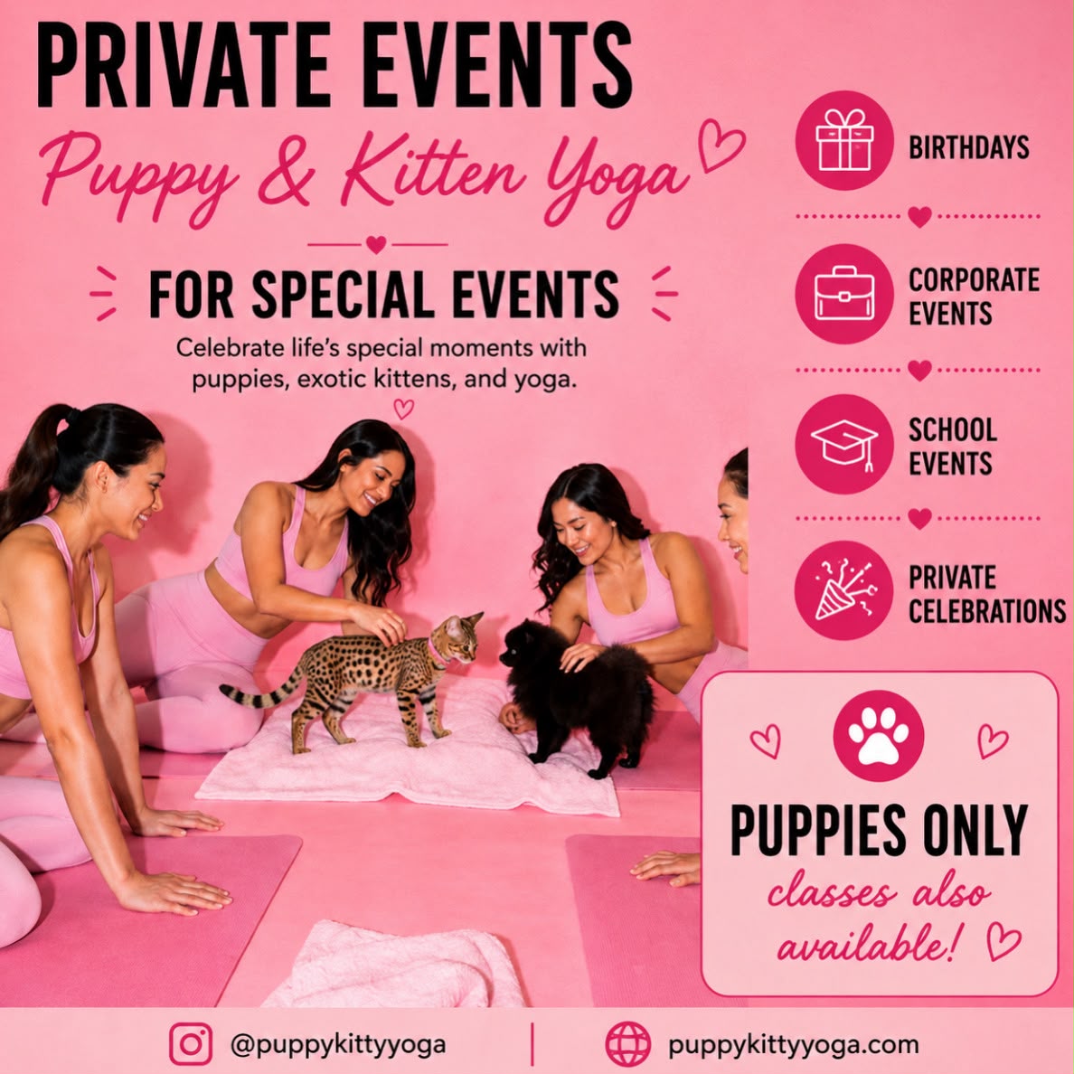 Puppy Yoga